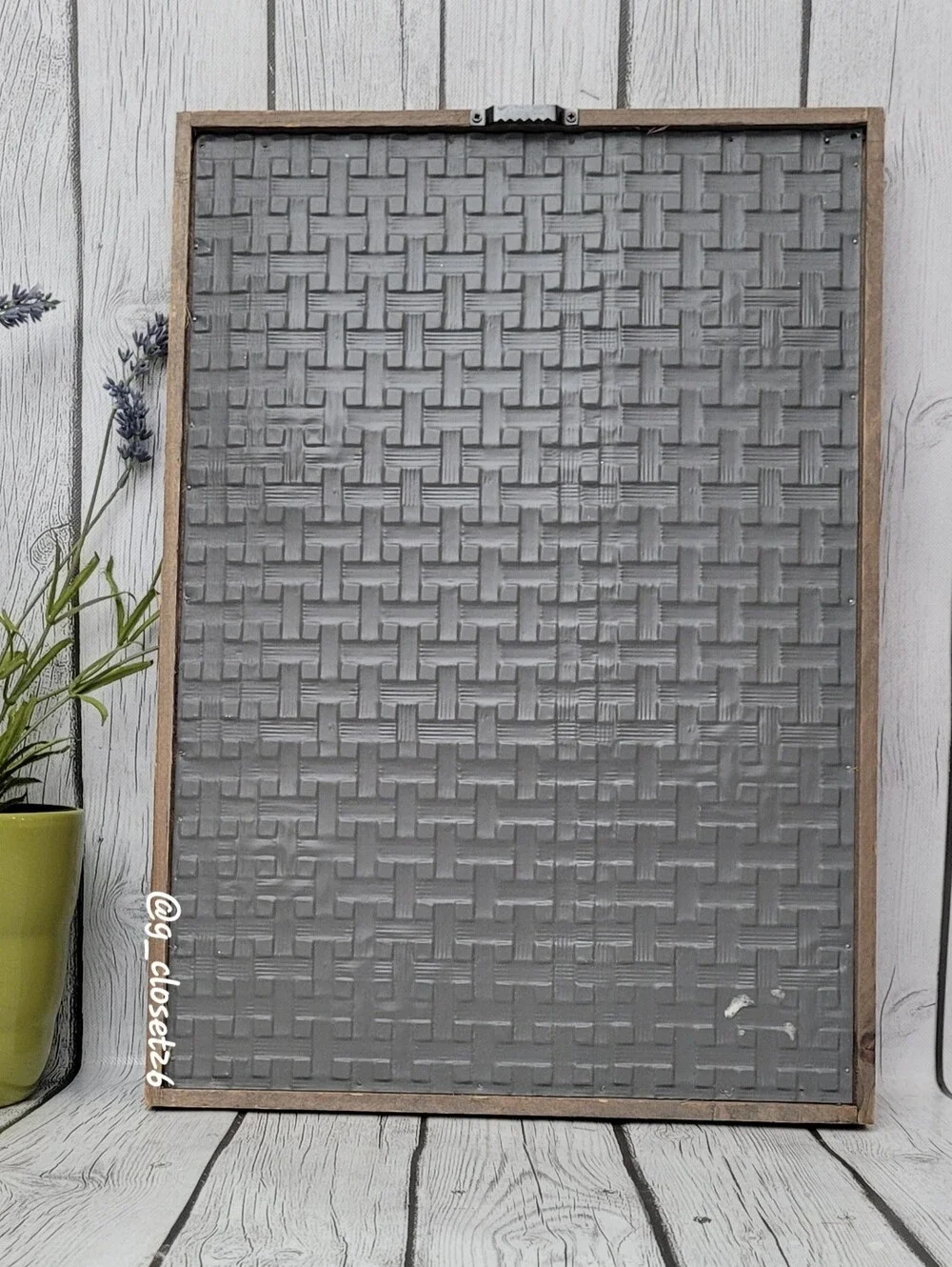N/A galvanized wood